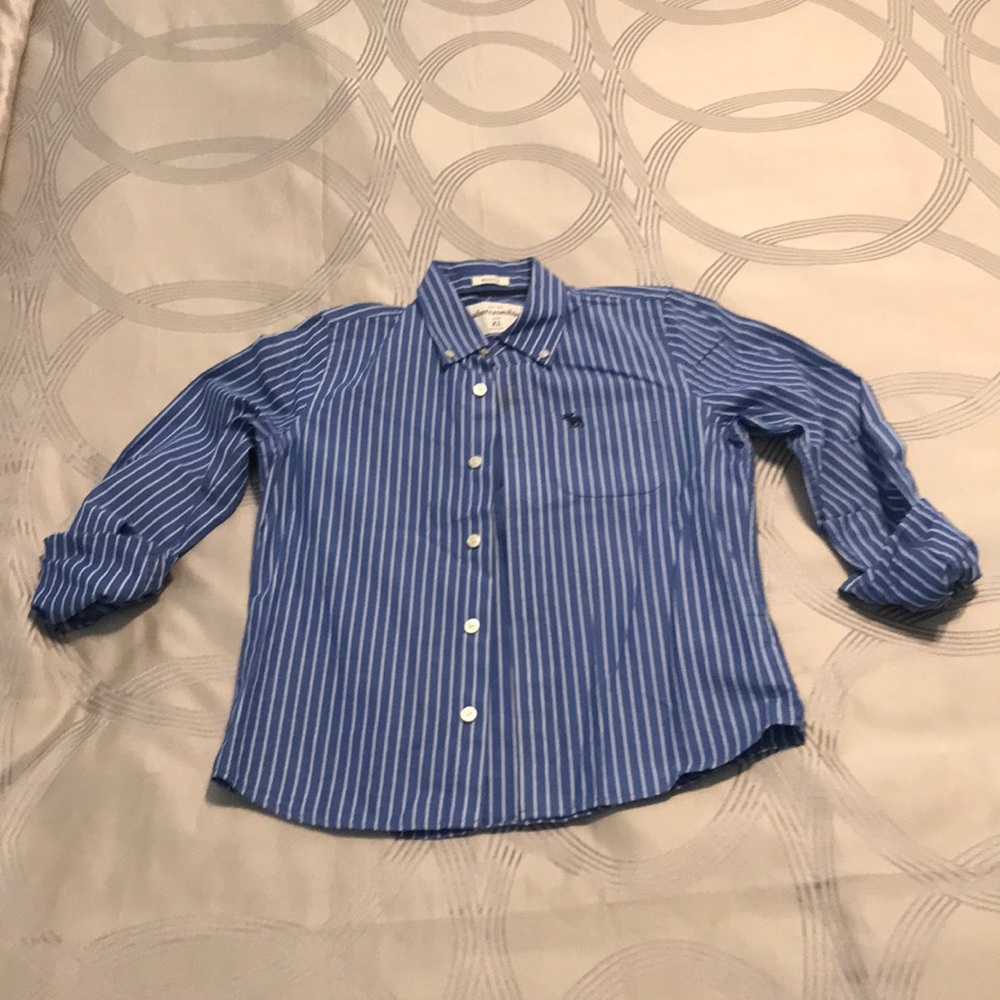 Boys Abercrombie button down XL